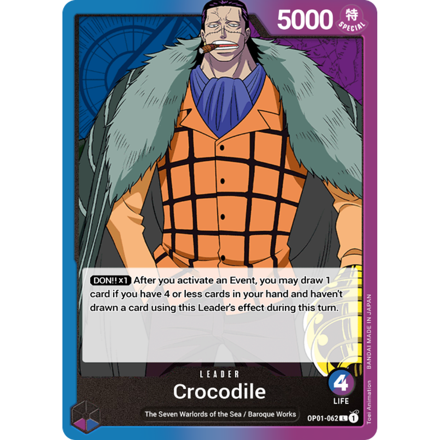 Crocodile (OP01-062)