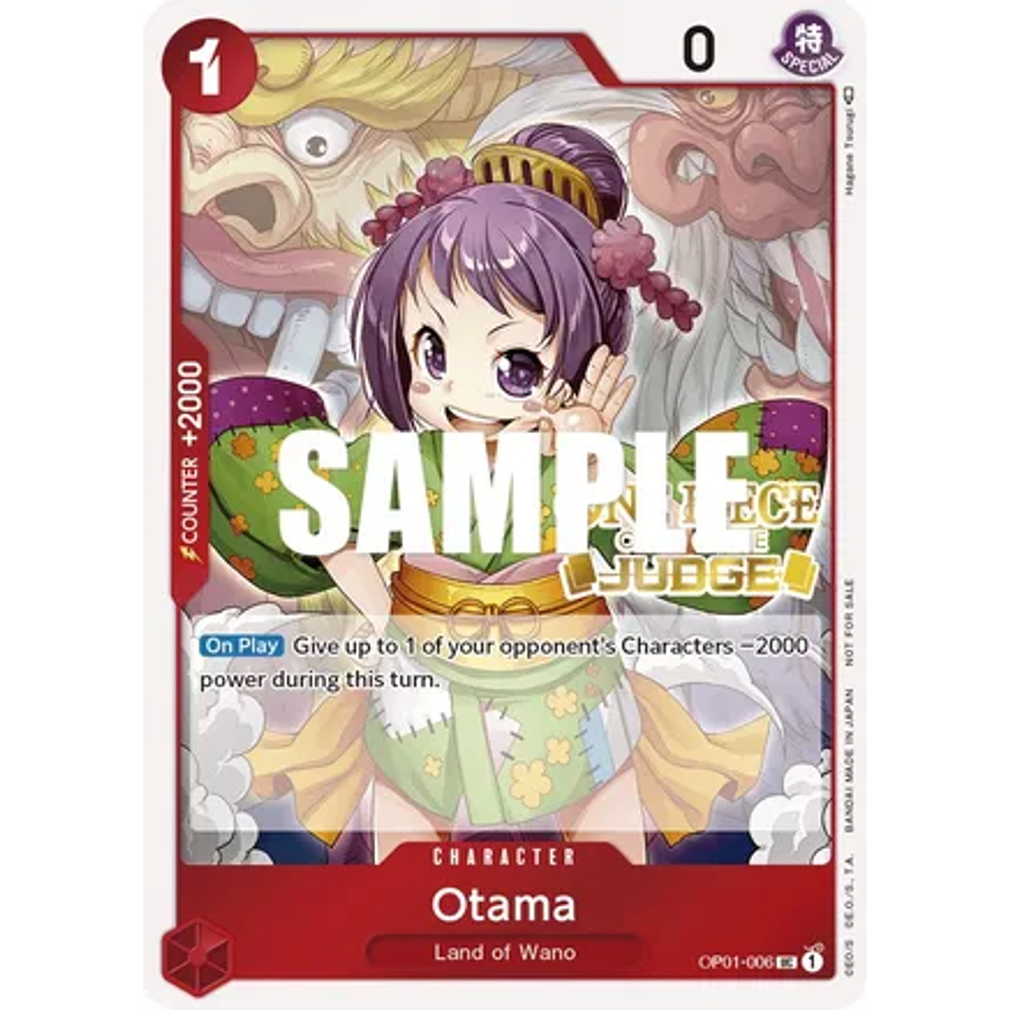 Otama (OP01-006) - Judge-Pack-Vol-1