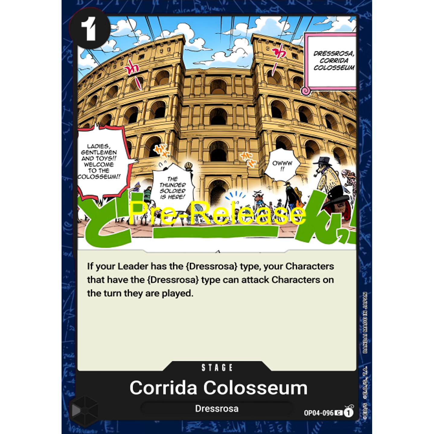 Corrida Coliseum (OP04-096) - Pre-Release