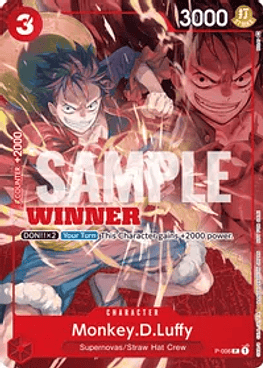 Monkey.D.Luffy (P-006) - Tournament-Pack-Vol-1-Winner