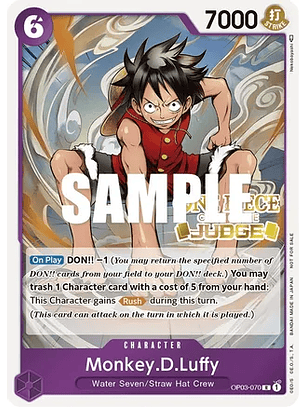 Monkey.D.Luffy (OP03-070) - Judge-Pack-Vol-2