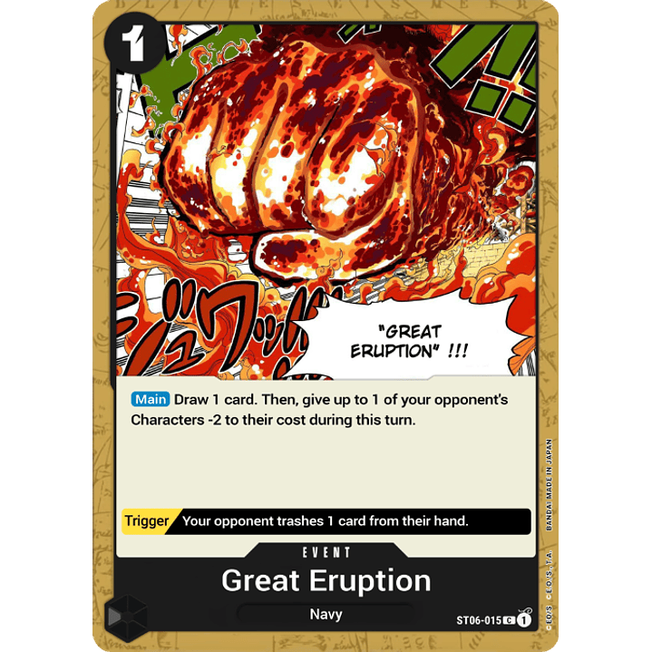 Great Eruption (ST06-015)