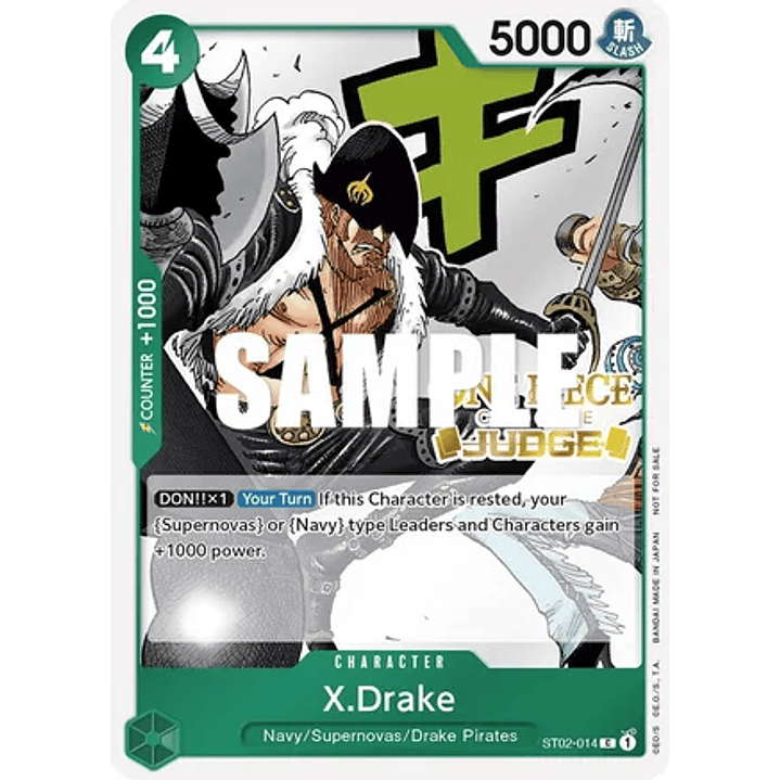 X.Drake (ST02-014) - Judge-Pack-Vol-2