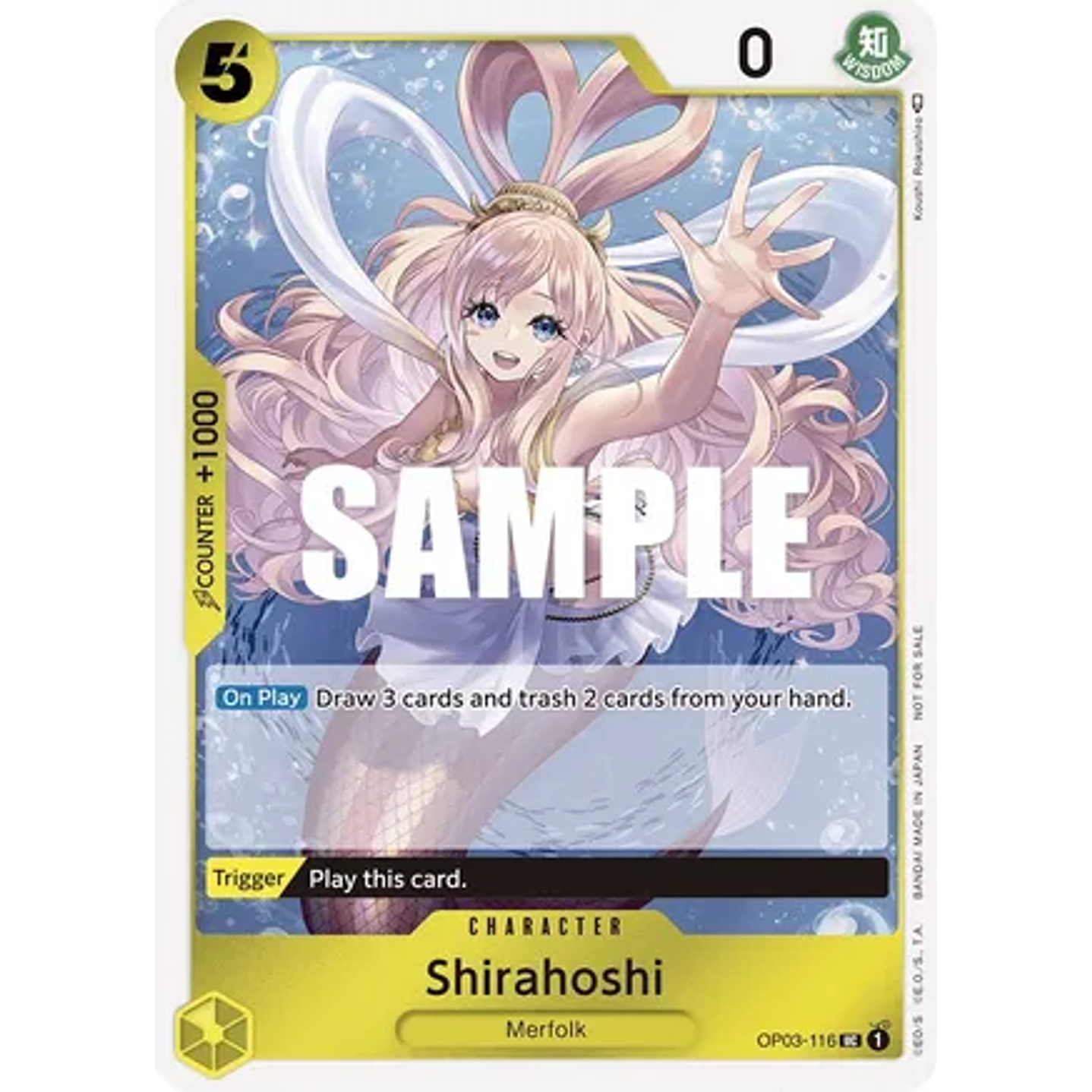 Shirahoshi (OP03-116) - Dash-Pack