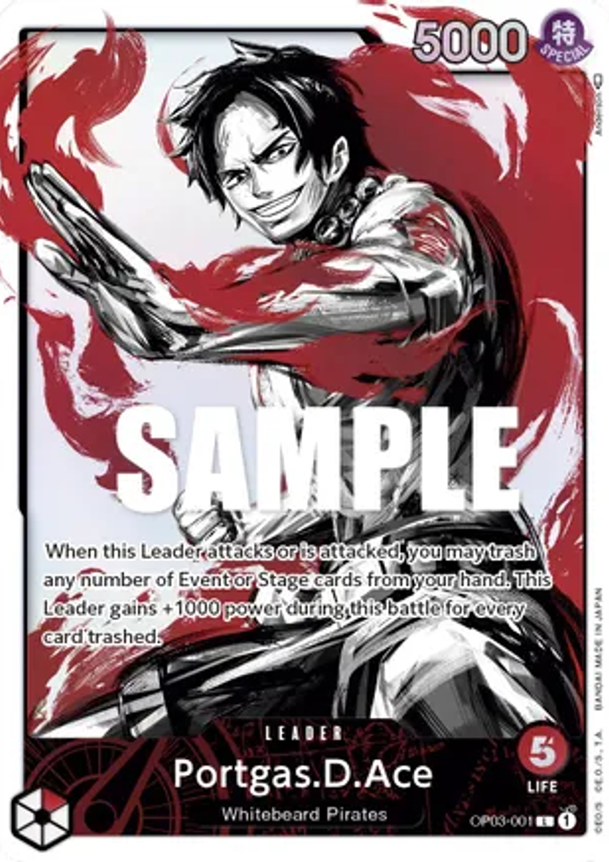 Portgas.D.Ace (OP03-001) - Alternative-Art