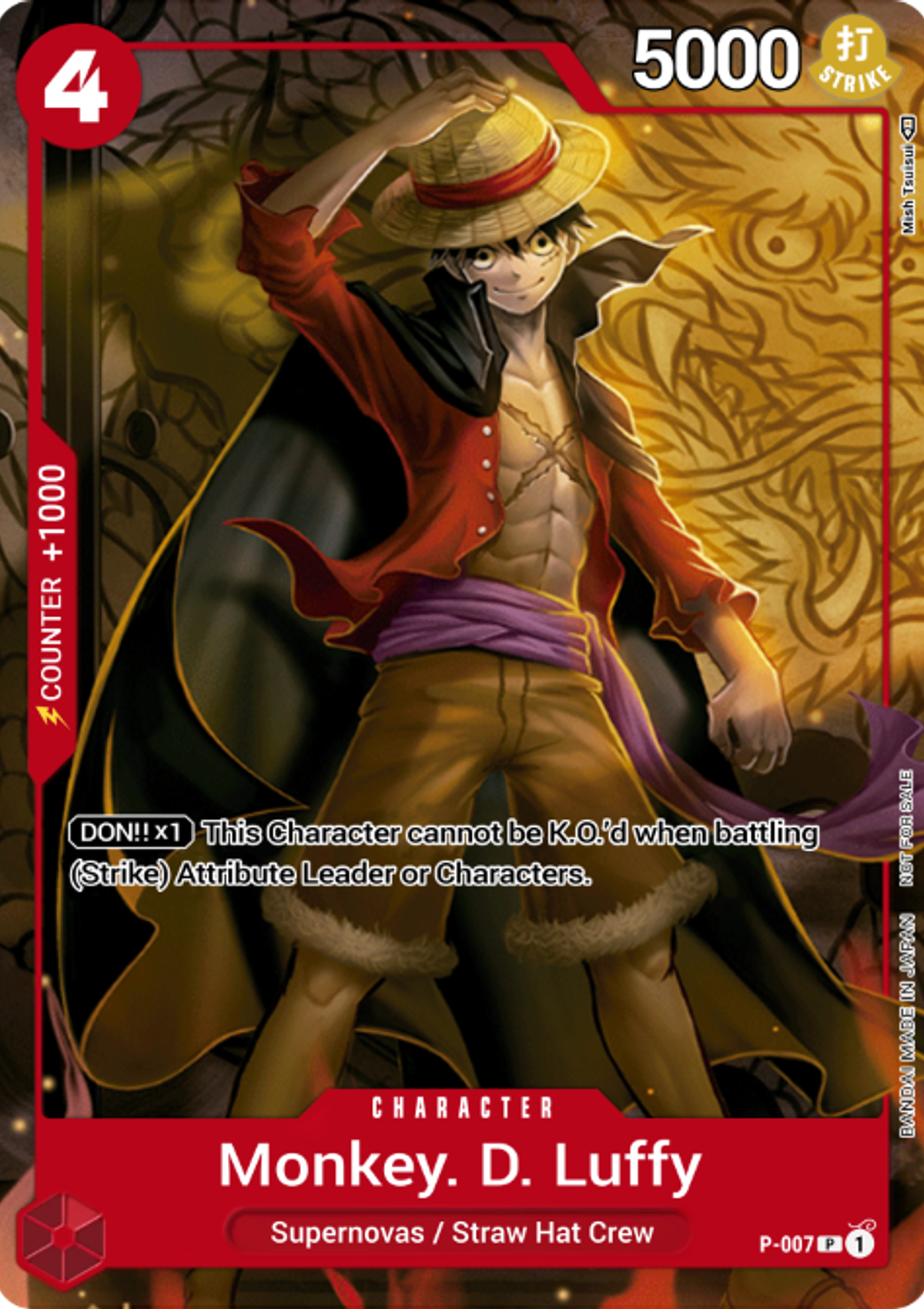 Monkey.D.Luffy (P-007)