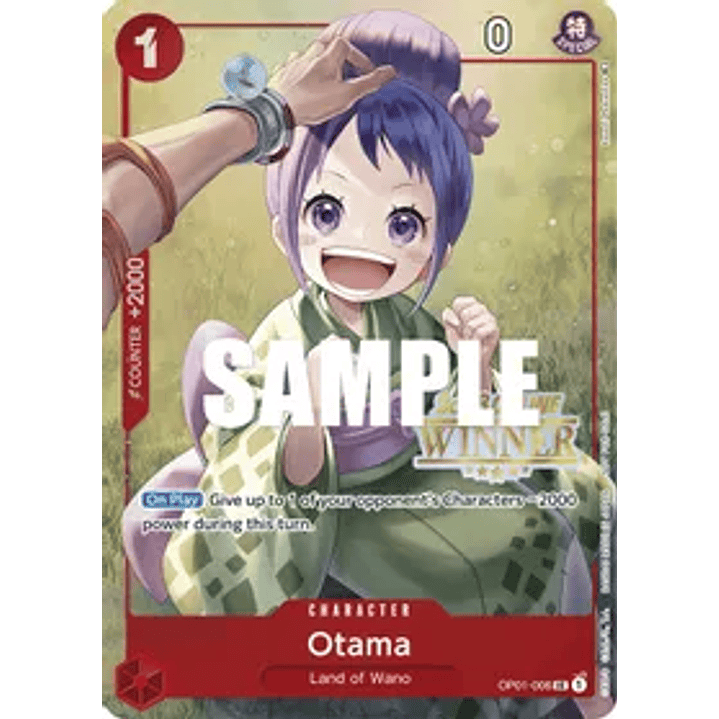 Otama (OP01-006) - Offline-Regional-2023-Winner