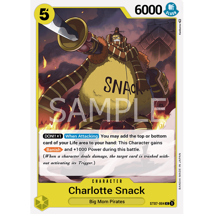 Charlotte Snack (ST07-004)
