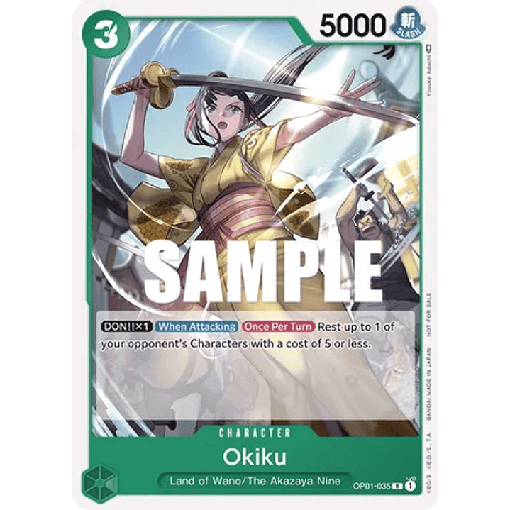 Okiku (OP01-035) - Tournament-Pack-Vol-4