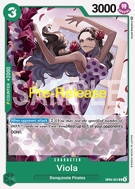 Viola (OP04-021) - Pre-Release