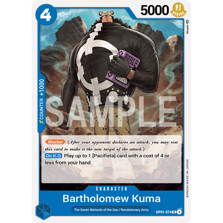 Bartholomew Kuma (OP01-074)