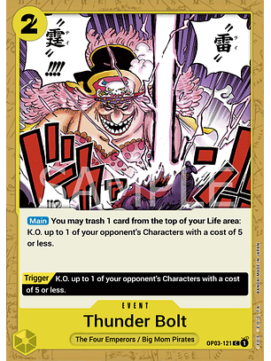 Thunder Bolt (OP03-121)
