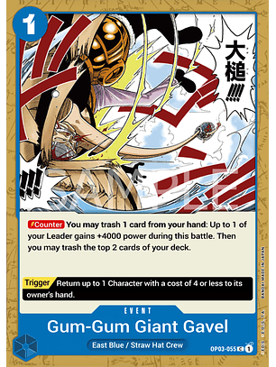 Gum-Gum Giant Gavel (OP03-055)