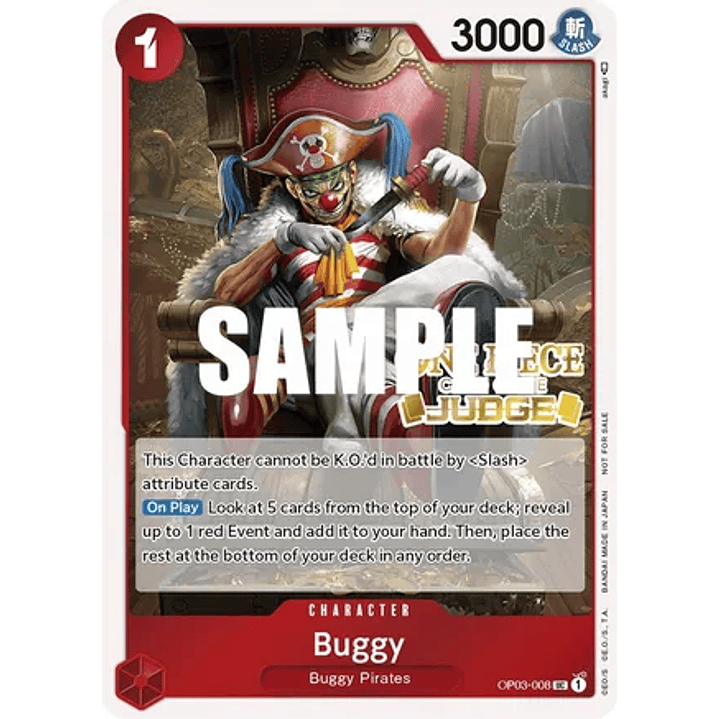 Buggy (OP03-008) - Judge-Pack-Vol-2