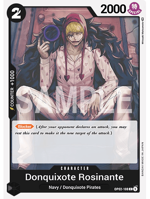 Donquixote Rosinante (OP02-108)