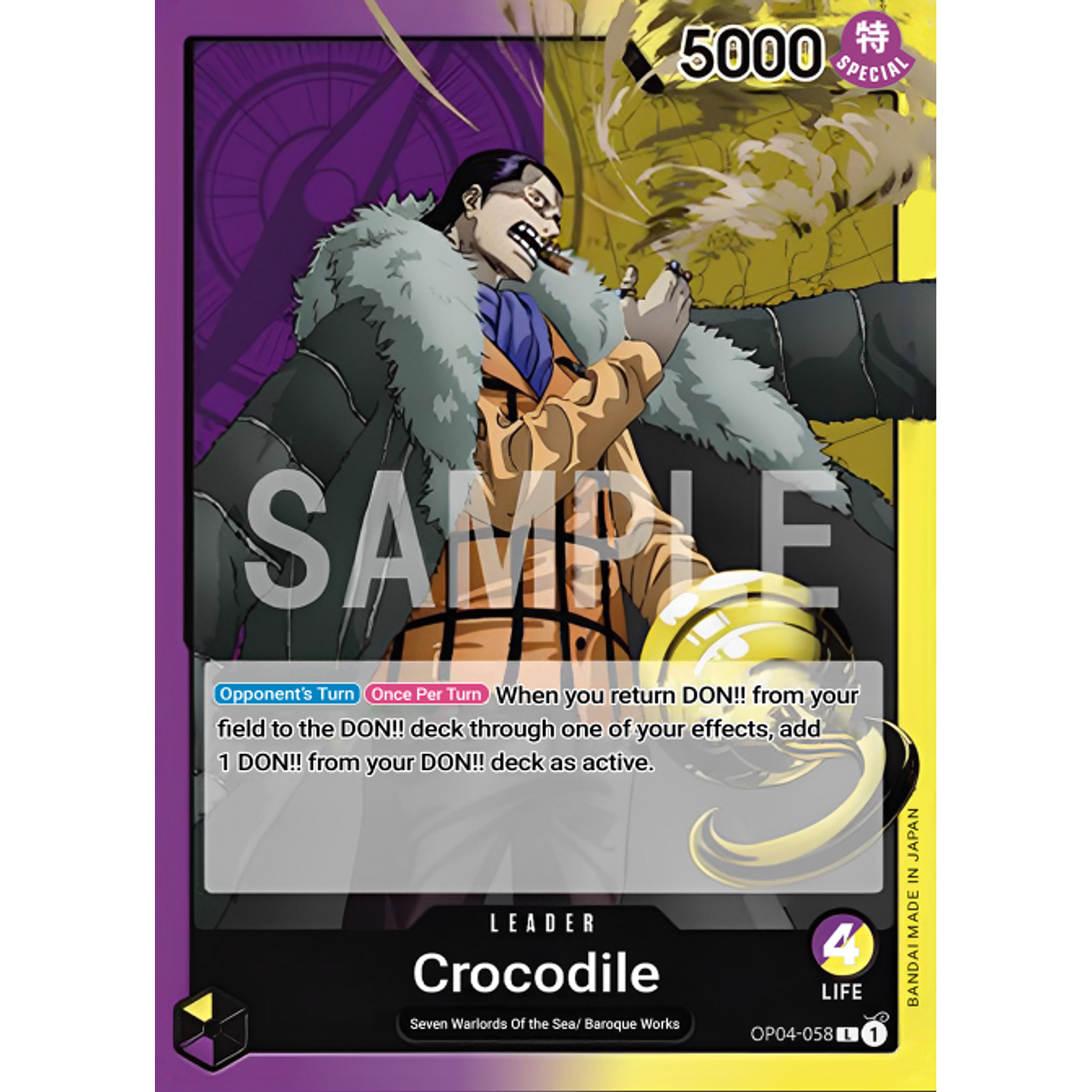 Crocodile (OP04-058)