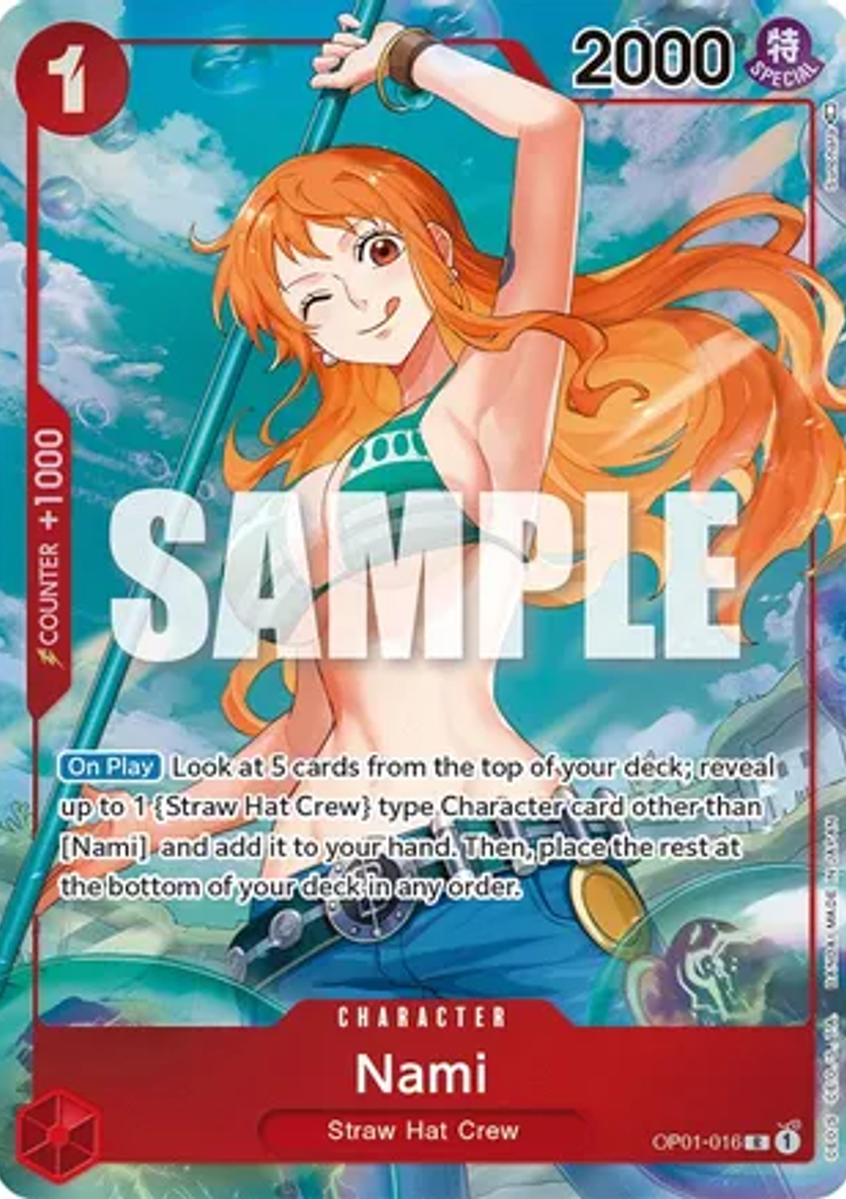 Nami (OP01-016) - Alternative-Art