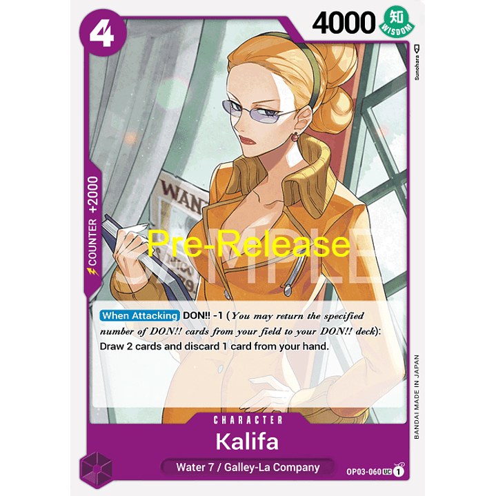 Kalifa (OP03-060) - Pre-Release