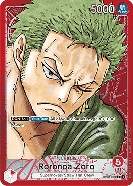 Roronoa Zoro (OP01-001) - Alternative-Art