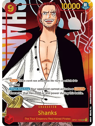 Shanks (OP01-120) - Alternative-Art