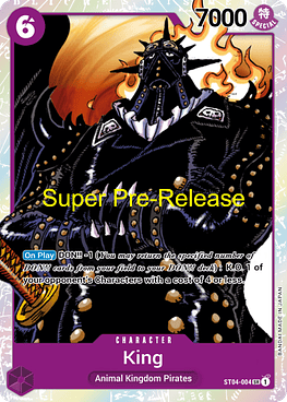 King (ST04-004) - Super-Pre-Release