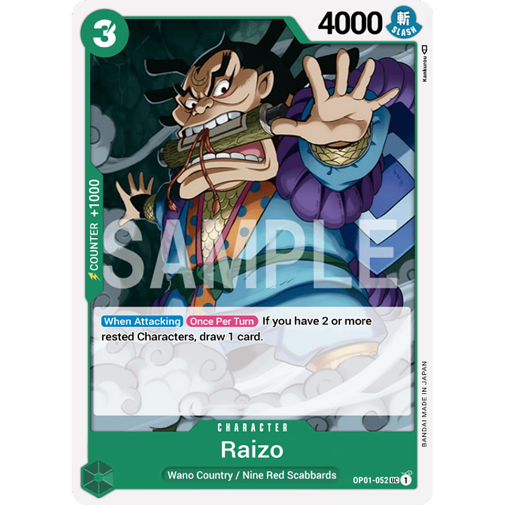 Raizo (OP01-052)