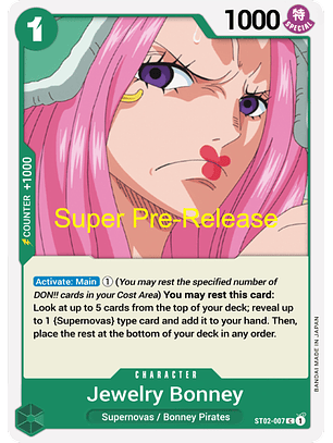 Jewelry Bonney (ST02-007) - Super-Pre-Release