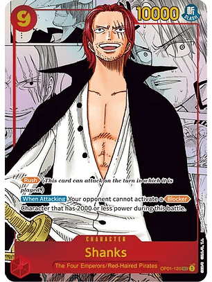 Shanks (OP01-120) - Alternative-Art-Manga