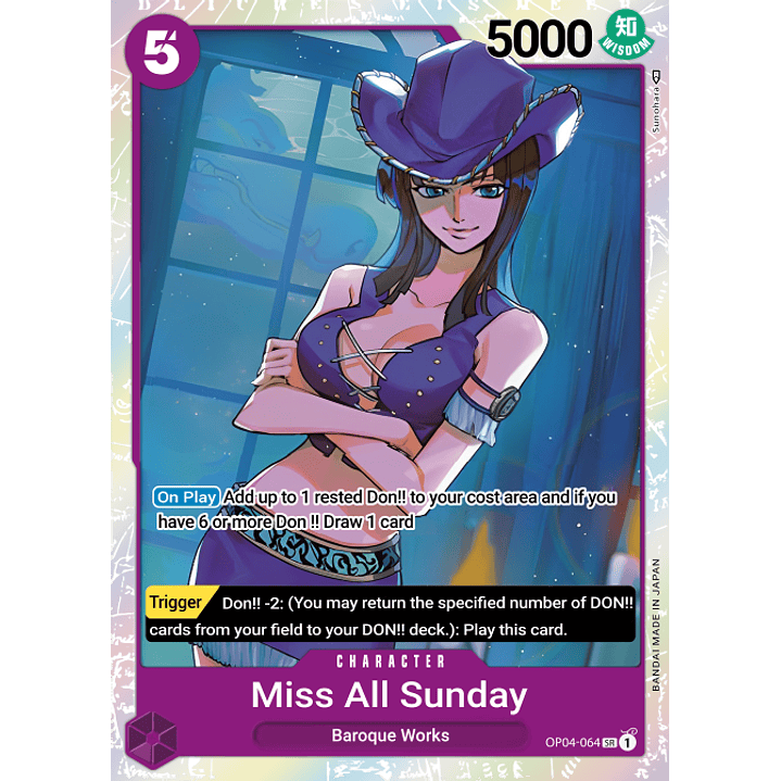 Ms. All Sunday (OP04-064)