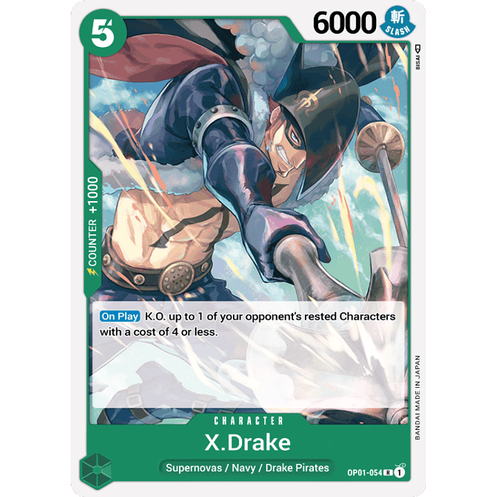 X.Drake (OP01-054)