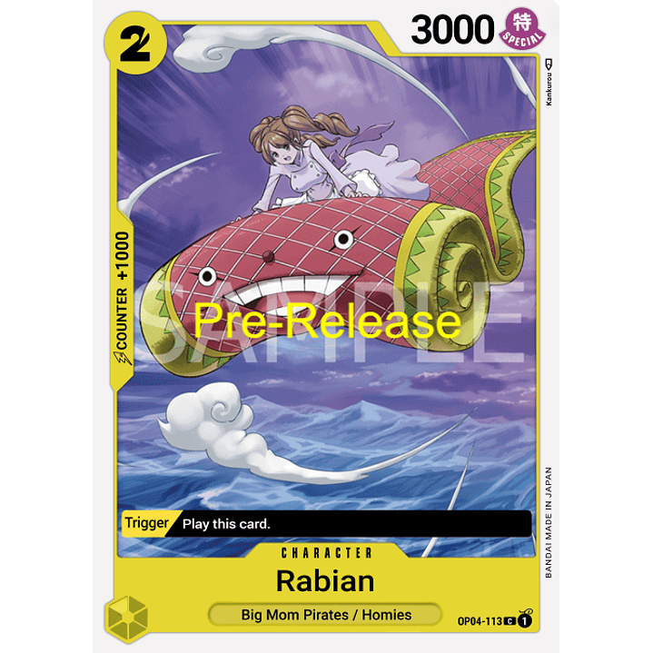 Rabiyan (OP04-113) - Pre-Release