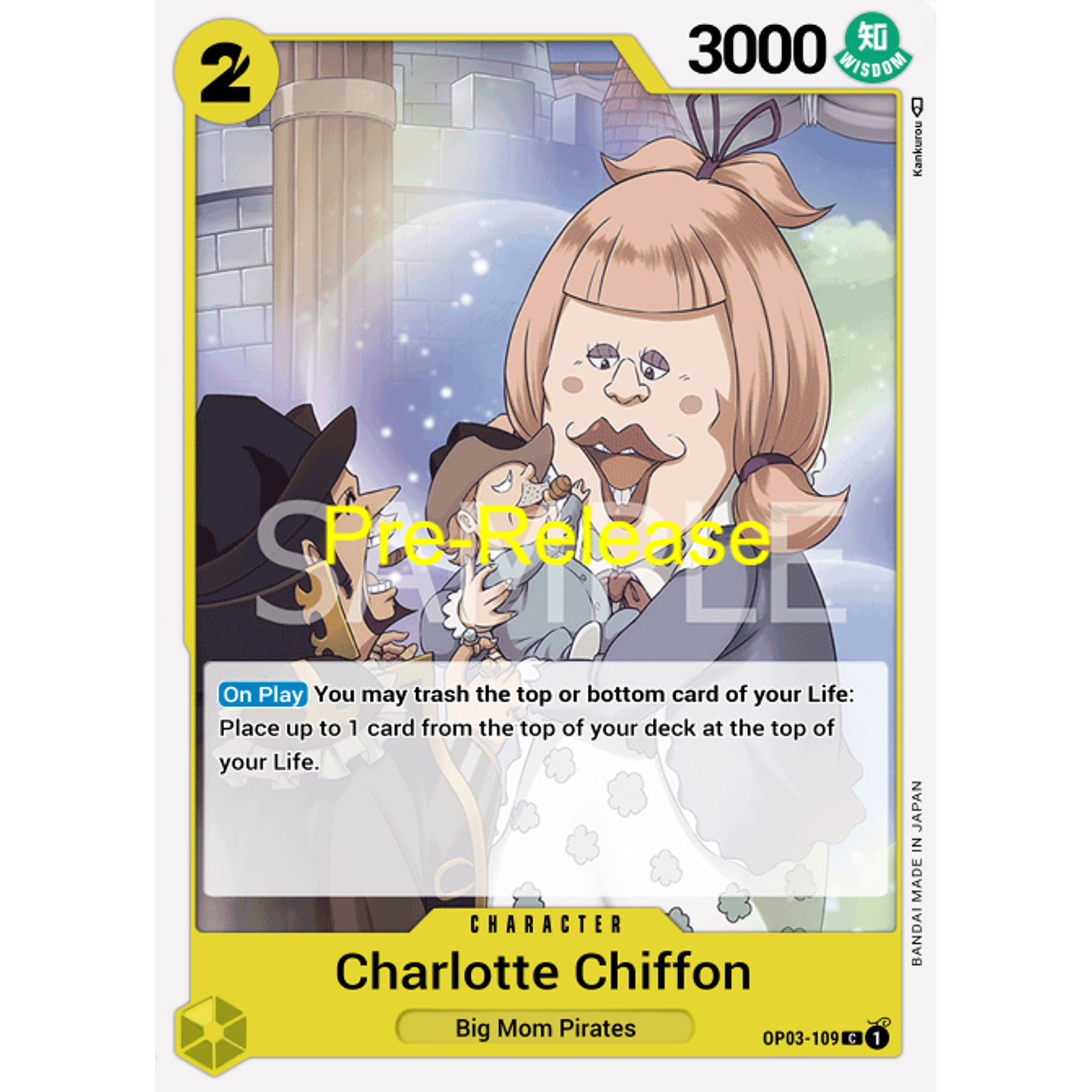 Charlotte Chiffon (OP03-109) - Pre-Release