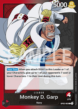 Monkey.D.Garp (OP02-002)