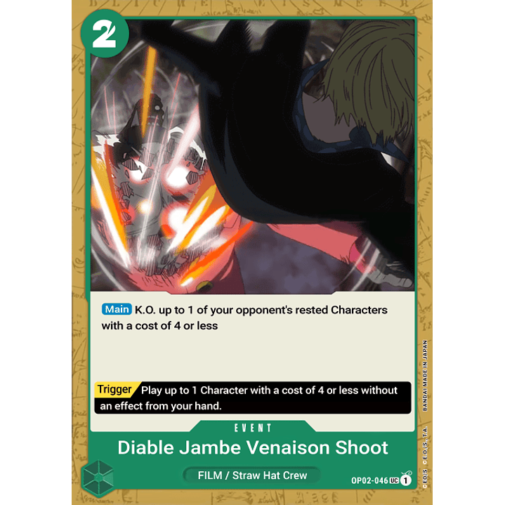 Diable Jambe Venaison Shoot (OP02-046)