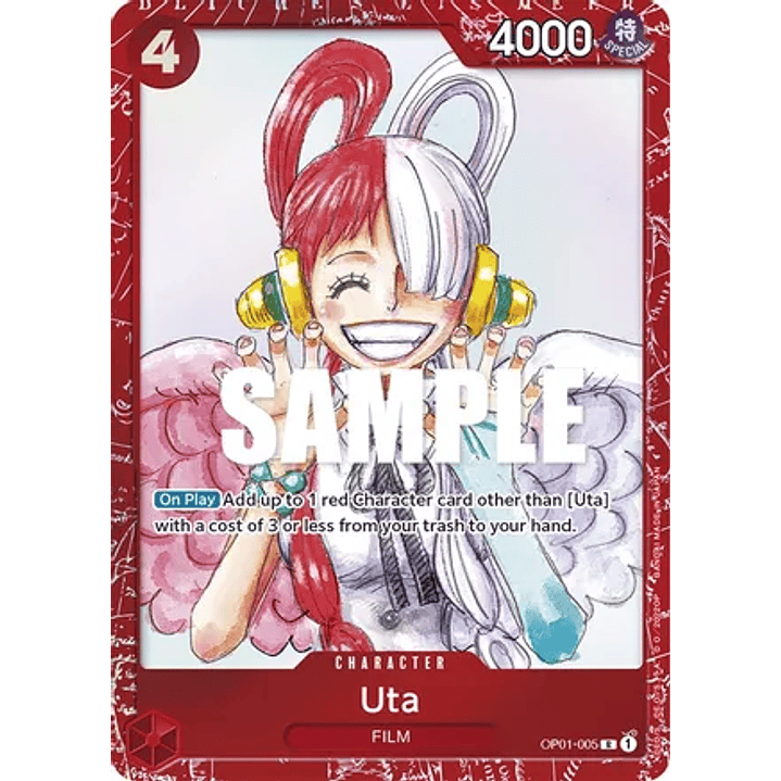 Uta (OP01-005) - Premium-Film-Red-Edition