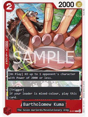 Bartholomew Kuma (OP05-011)