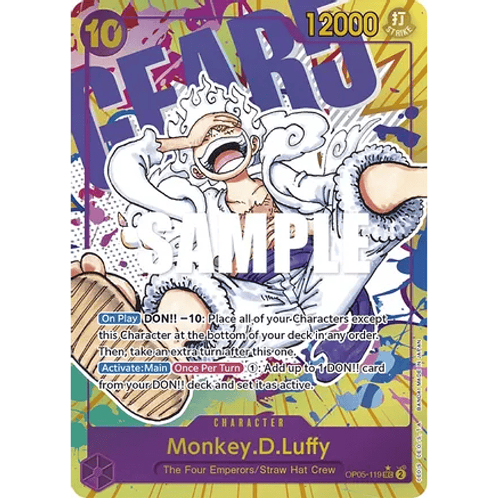 Monkey.D.Luffy (OP05-119) - Alternative-Art