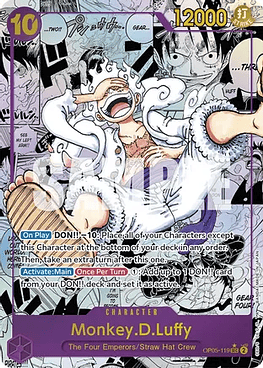 Monkey.D.Luffy (OP05-119) - Alternative-Art-Manga