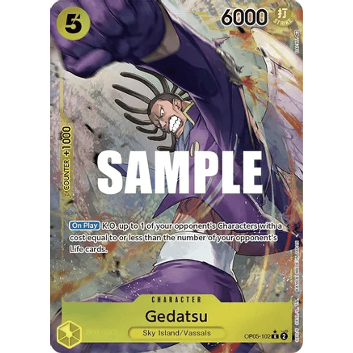 Gedatsu (OP05-102) - Alternative-Art