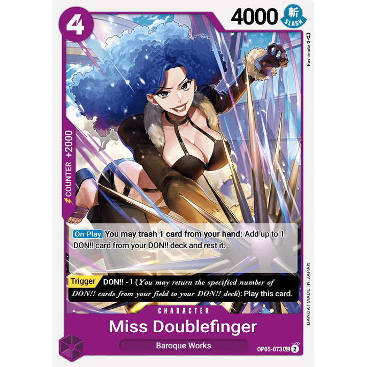 Miss Doublefinger(Zala) (OP05-073)