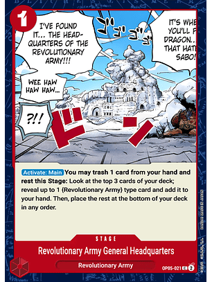 Revolutionary Army HQ (OP05-021)