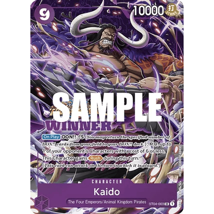 Kaido (ST04-003) - Tournament-Pack-Vol-5-Winner