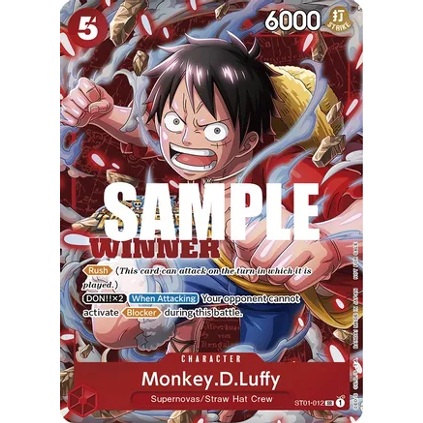 Monkey.D.Luffy (ST01-012) - Tournament-Pack-Vol-5-Winner