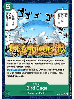 Birdcage (OP05-040) - 1st-Anniversary