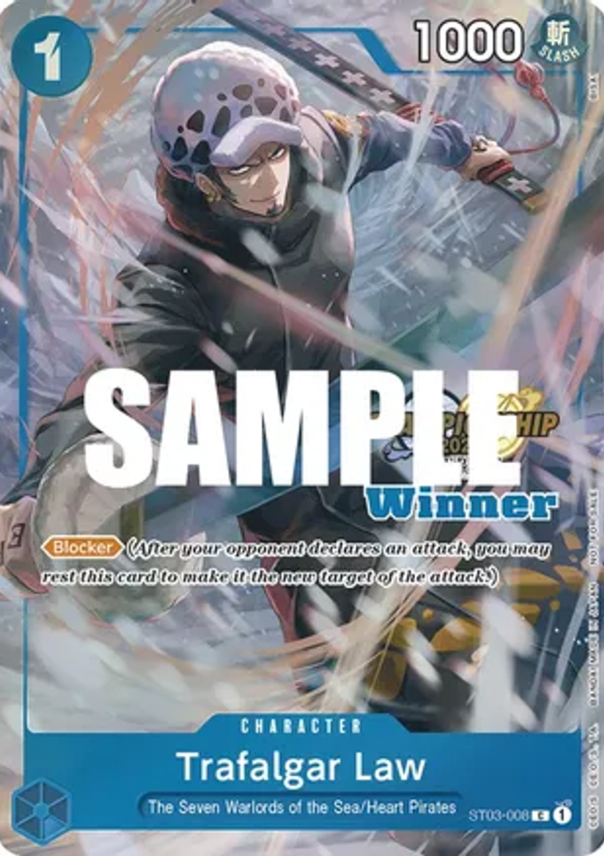 Trafalgar Law (ST03-008) - CS-2023-Top-Players-Pack-Winner