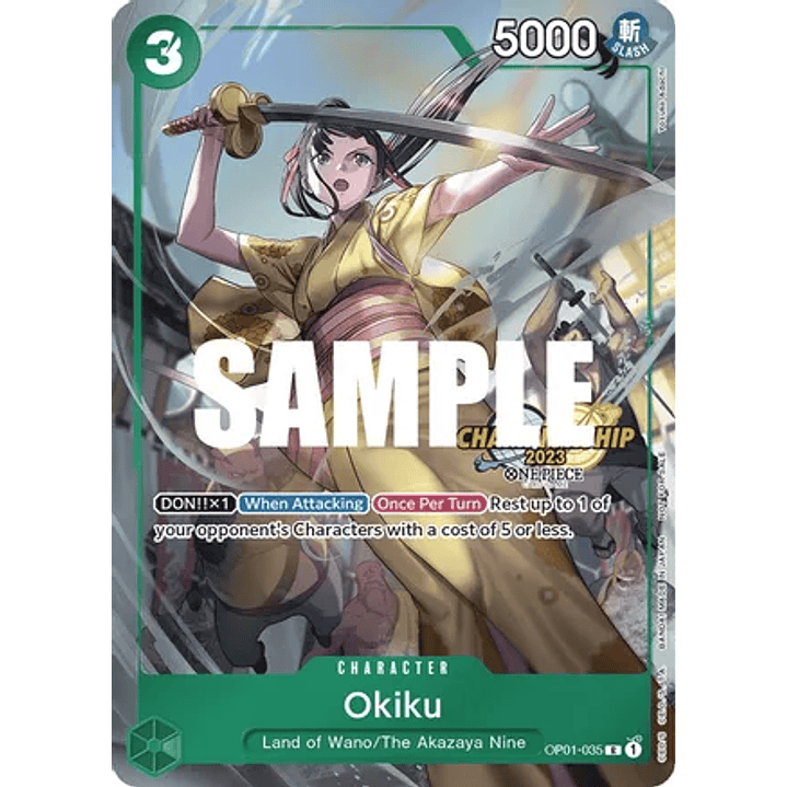 Okiku (OP01-035) - CS-2023-Celebration-Pack