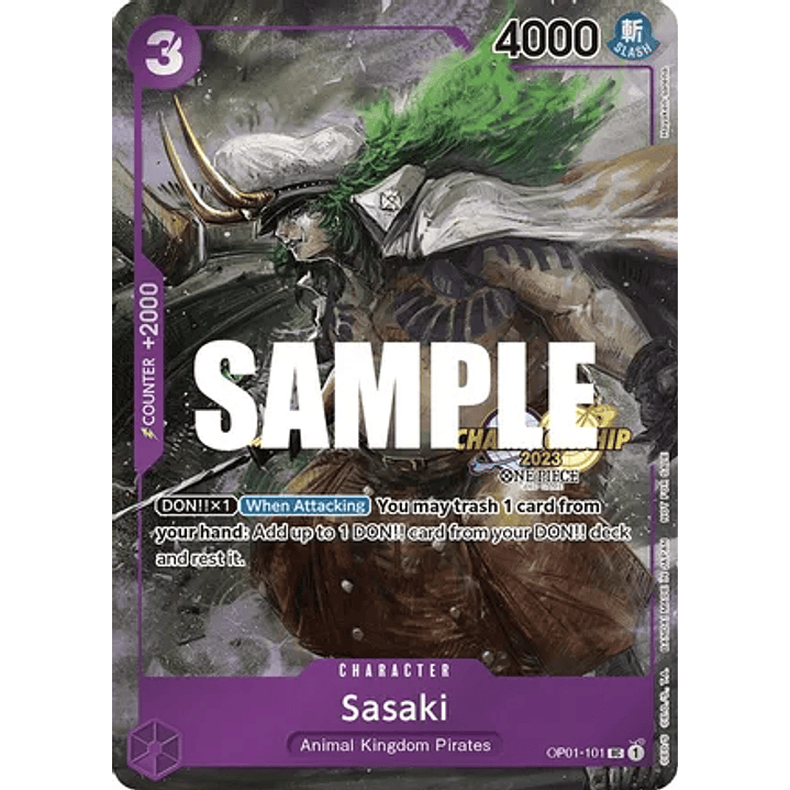 Sasaki (OP01-101) - CS-2023-Event-Pack