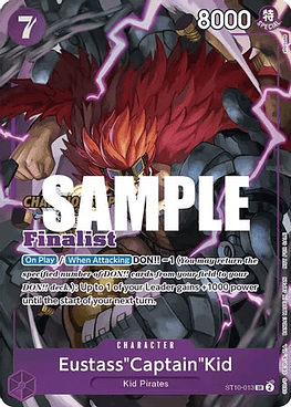 Eustass"Captain"Kid (ST10-013) - CS-2023-Top-Players-Pack-Finalist