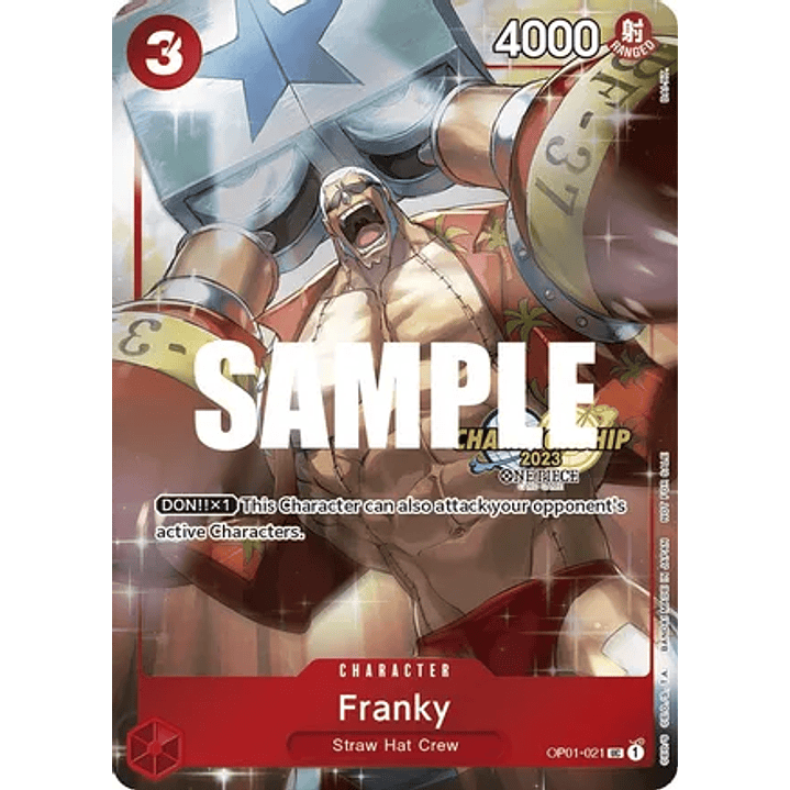 Franky (OP01-021) - CS-2023-Celebration-Pack