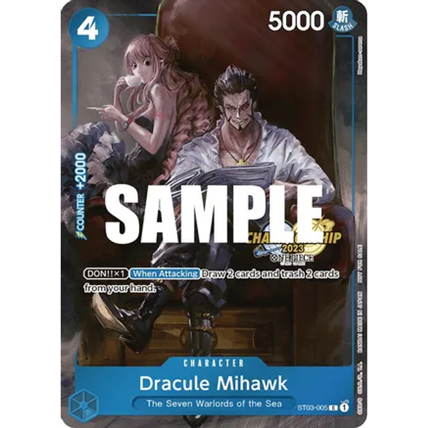 Dracule Mihawk (ST03-005) - CS-2023-Celebration-Pack